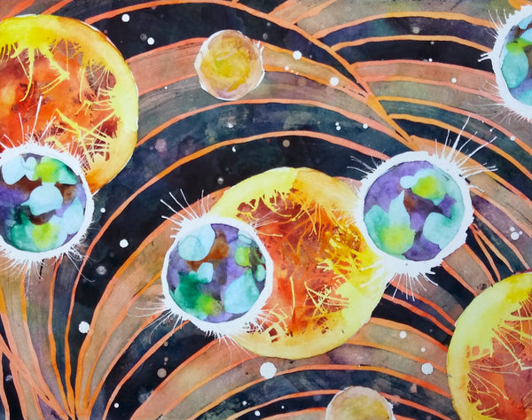 Abstract Watercolor